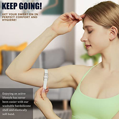 Divoti CGM - Brazalete con cubierta para sensor de glucosa continua compatible con Freestyle Libre 3, ajuste a ajuste, transparente