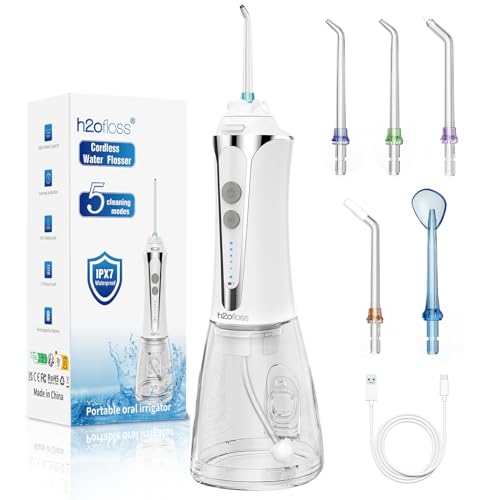 Irrigador dental con agua inalámbrico