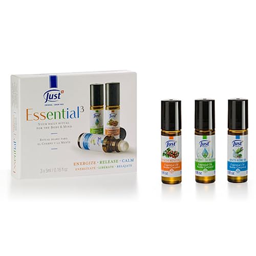 Aceite esencial – Juego de 3 piezas – Trío de relajación para la felicidad de la aromaterapia Sense – 31 aceite de hierbas, guduchi y anti-estrés – 0.2 fl oz